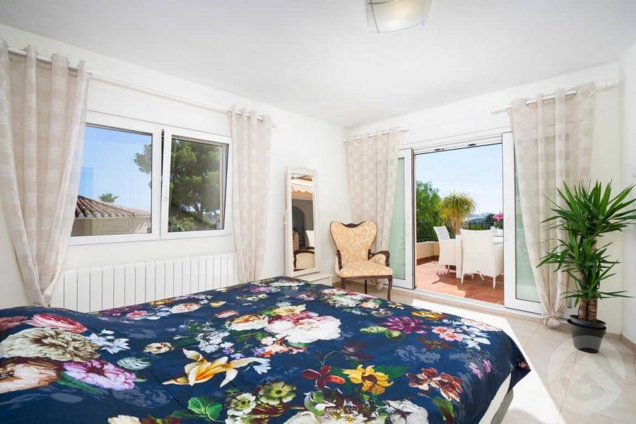 Hauptschlafzimmer mit Meerblick