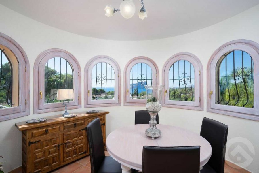 Meerblick Villa im obersten Stock eine Wohnung in Moraira