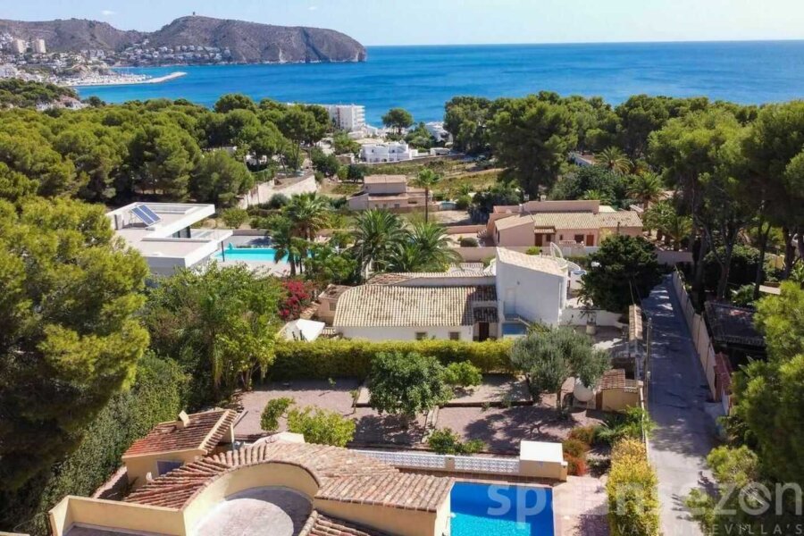 Vakantiehuis Patricia ligt op loopafstand van centrum Moraira