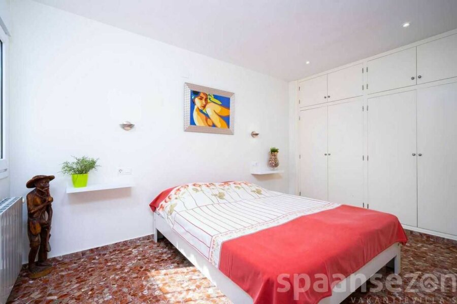 Vakantiehuis Patricia heeft 4 slaapkamers met dubbele bedden in Moraira