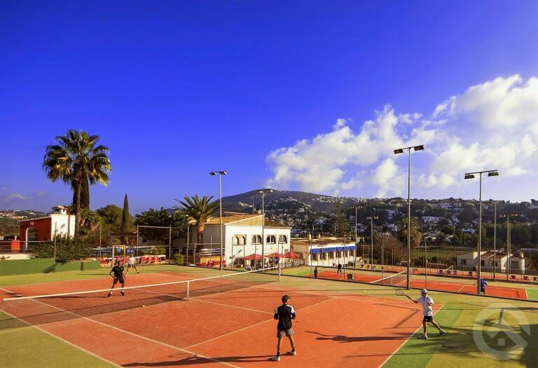 Tennisvakantie in Moraira Costa Blanca