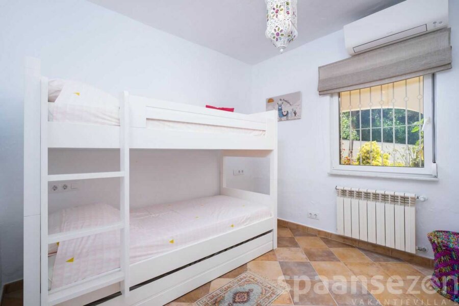 Kinderkamer met stapelbed in Moraira