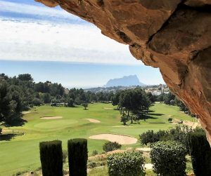 Golf in en omrond Moraira is zeer populair