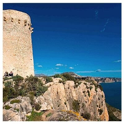 In Moraira staat de Torre de Vigia