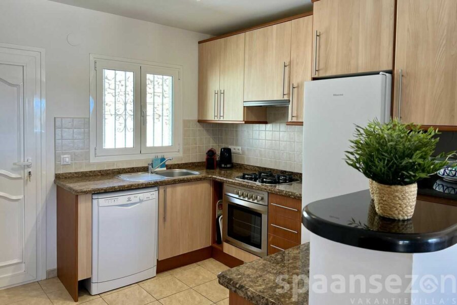 Casa Maia heeft een complete open keuken