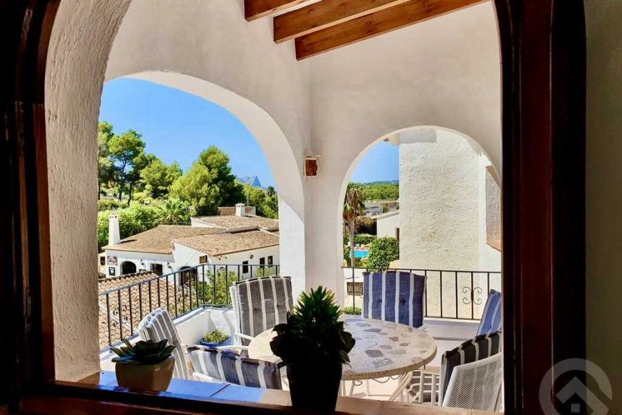 Holiday home Luciana in Moraira with on the first floor en large balcony with views