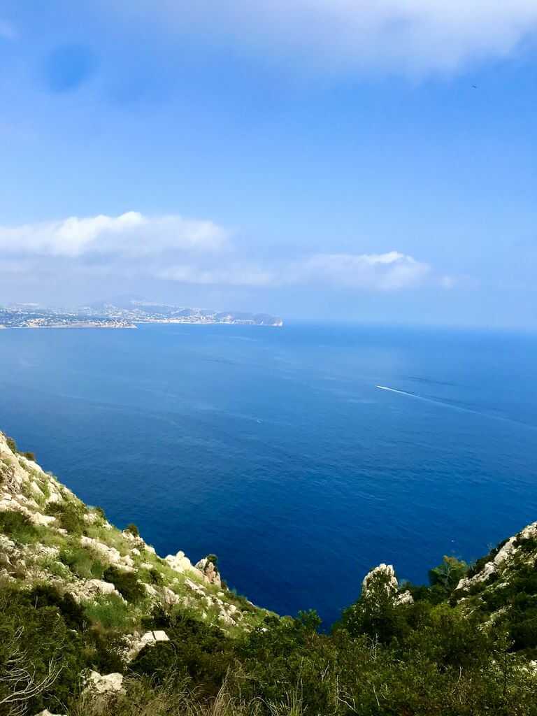Ifach berg beklimmen in Calpe