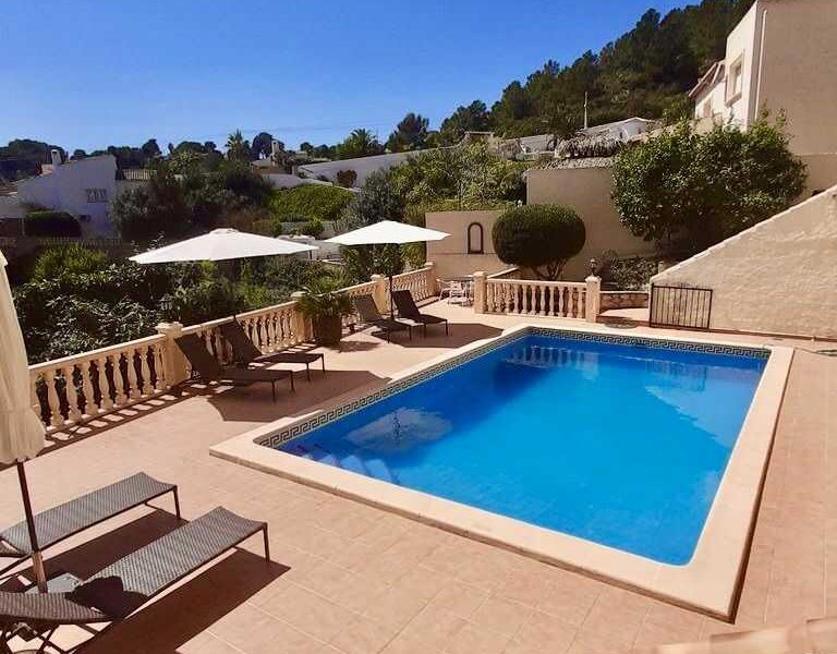Vakantievilla Terramar in Benissa met privé zwembad en veel privacy
