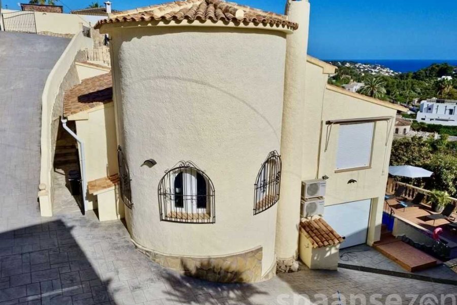 Villa Terramar in Benissa met zicht op de Middellandse Zee