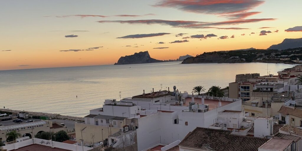Rooftopbar met prachtige skylines in Moraira