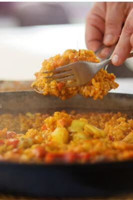 waar eet je de beste paella in Moraira?