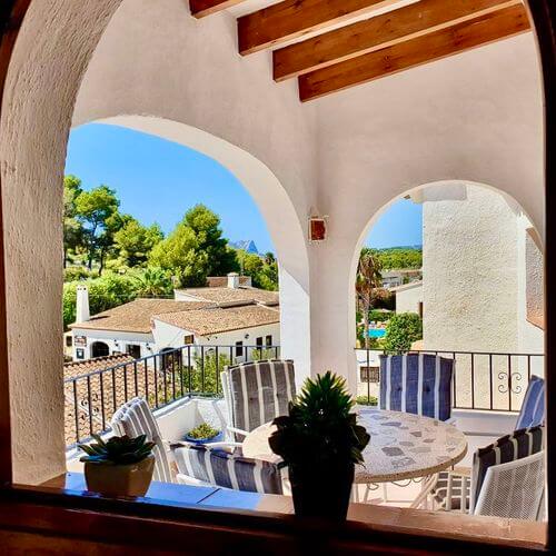 Winter accommodatie in Moraira genaamd Casa Luciana