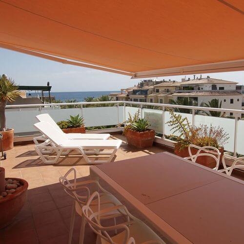 Winter accommodatie in Moraira genaamd Penthouse Moraira I