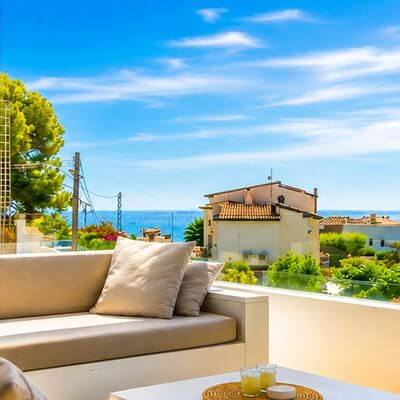 Villa Andrago in Moraira is ideaal voor langer verblijf in de winter