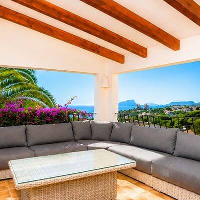Villa Bahia del Portet is ideaal voor mensen die de wintermaanden graag in El Portet zijn