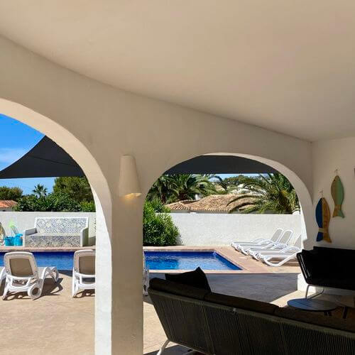 Winter accommodatie in Moraira genaamd Villa El Nido